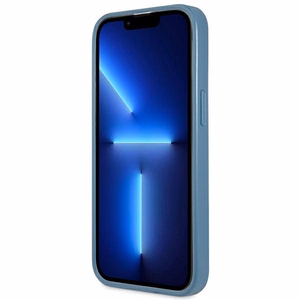 Guess 4G Triangle Logo Cardslot Ümbris jaoks iPhone 13 Pro / 13 - sinine