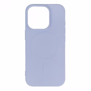 Liquid Silicone Ümbris MagSafe jaoks iPhone 16 Pro Max - lavender