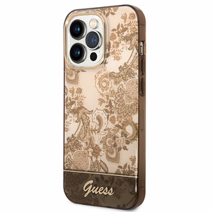Guess GUHCP14LHGPLHC iPhone 14 Pro 6.1" ooker kõvaümbris Porcelain kollektsioon
