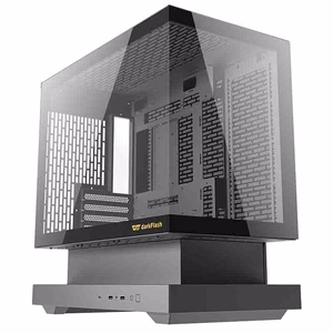 Darkflash F1 computer ümbris (Must) + 6 ARGB fans