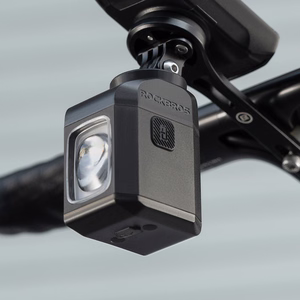 Rockbros M8 1600lm front bike light with remote control 10m rechargeable 4000 mAh - black