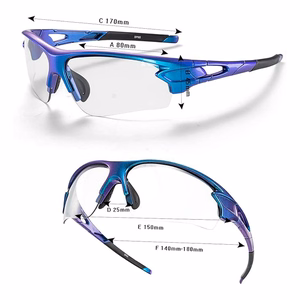 Rockbros 10069 UV400 jalgrattaprillid - sinised