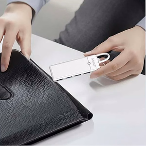 Orico PAPW4A-C3 USB Hub 4-port 4x USB-A 3.0 0.15 m - white