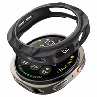 Spigen Liquid Air Ümbris jaoks Samsung Galaxy Watch 8 44mm - Matt Must
