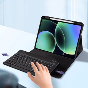 Tech-Protect SC Pen + Keyboard чехол Xiaomi Pad 11.2" 7 / 7 Pro / 8 / 8 Pro - черный