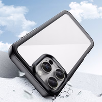 Outer Space Ümbris with Gel Frame jaoks iPhone 16 Pro - Must