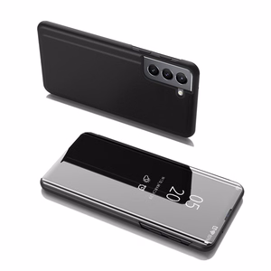 Clear View ümbris flip cover Samsung Galaxy S22 + (S22 Plus) must