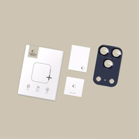 Tech-Protect Camfull Fit+ Camera Lens Glass jaoks iPhone 17 Pro Max - tumesinine sinine