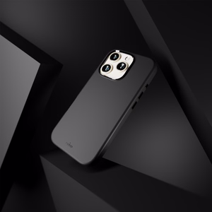 Puro Icon Mag Pro MagSafe Silicone Ümbris jaoks iPhone 16 Pro - Must