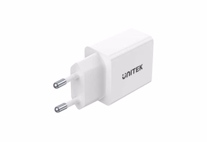 Unitek P1113A-EU - charger 2X USB-A,12W, valge