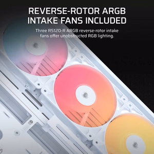 Corsair 4500X RS-R ARGB Tempered Glass Mid-Tower, valge Midi Tower