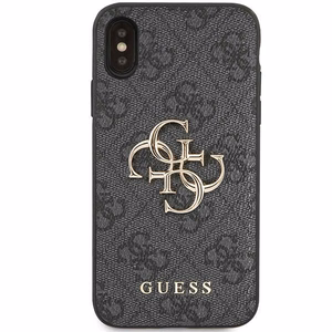 Guess 4G Big Metal Logo iPhone X/XS Ümbris - hall