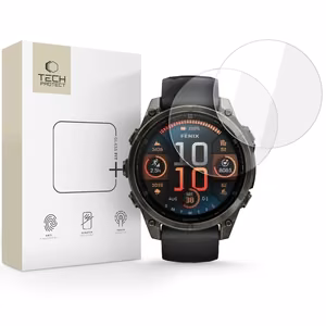 Tech-Protect Glass Fit+ 2-pack tempered glass for Garmin Fenix 8 47mm - clear