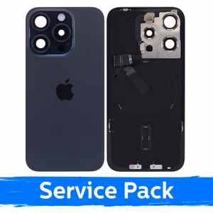 Tagakaas ühilduv Apple iPhone 15 Pro / Blue Titanium / (Service Pack)