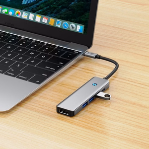 Tech-Protect HB01 HUB Adapter 5in1 USB-C + USB3.0 + HDMI 4K 60Hz + PD100W - hall