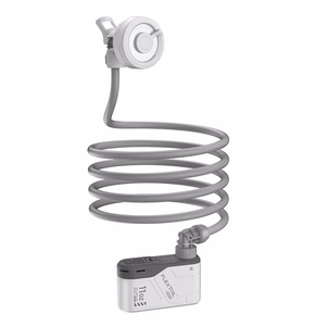 Flextail Max Shower kaasaskantav dušš pumbaga (valge)