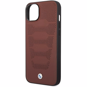 Ümbris BMW BMHCP14S22RPSR iPhone 14 6.1" burgundy/burgundy Leather Seats Pattern
