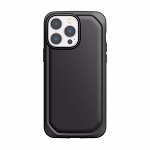 X-Doria Raptic Slim ümbris seadmele iPhone 14 Pro Max, biolagunev, must