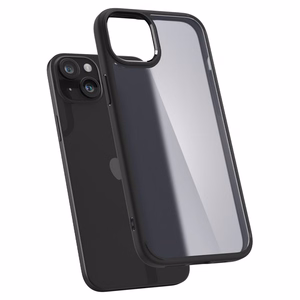 Spigen Ultra Hybrid ümbris seadmele iPhone 15 6.1", härmatis must