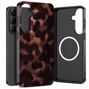 Tech-Protect Lamano MagSafe Ümbris for Samsung Galaxy S26+ - pruun and must