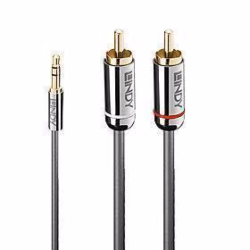 Lindy helikaabel 3.5mm RCA 0.5m