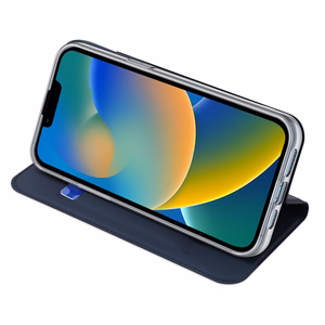 Dux Ducis Skin Pro Holster Flip Cover for iPhone 14 Plus blue