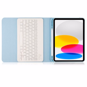 Tech-Protect SC Pen + Keyboard чехол с клавиатурой для iPad 10.9" 2022 - голубой