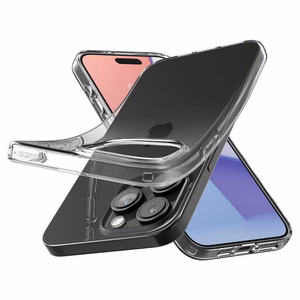 Spigen Crystal Flex Ümbris jaoks iPhone 15 Pro - Clear