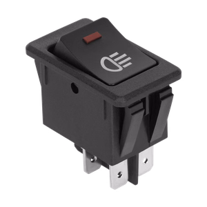 12 V tulelüliti punase LED-iga