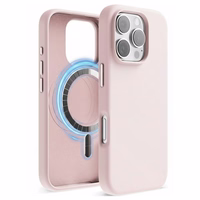 Ümbris "TM MagSafe Silicone" iPhone 15 Pro / Heleroosa /