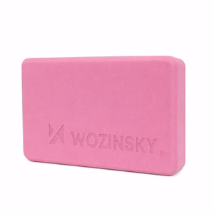 Wozinsky WKDJ-P joogaplokk Pilatese ja venitusharjutusteks - roosa