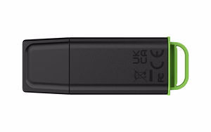 Kingston 256GB kaasaskantav USB 3.2 must/roheline