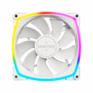 Montech korpuse ventilaator 120mm RX120 PWM valge