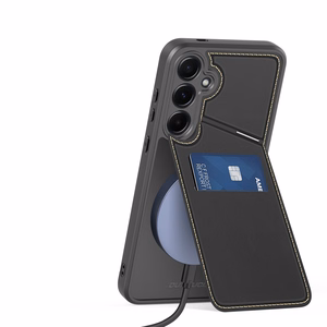 Dux Ducis Rafi II Ümbris jaoks Samsung Galaxy S25+ with Stand and Wallet - must