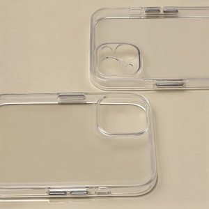 Hybrid Crystal ümbris jaoks iPhone 12 Pro 6,1" läbipaistev