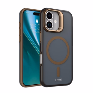 Etteri Morning Fog ümbris for iPhone 16 6,1" pruun