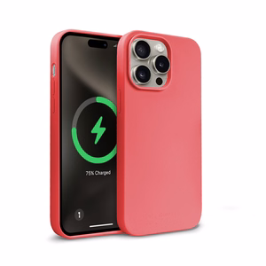 Crong Color Cover Magnetic MagSafe ümbris seadmele iPhone 15 Pro Max, roosa