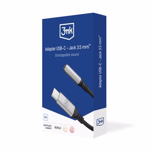 3mk USB-C–3,5 mm heliadapter