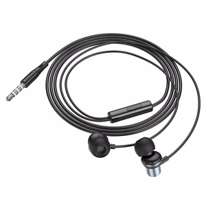 HOCO wire kõrvaklapid Jack 3,5 mm with microphone M110 metal hall