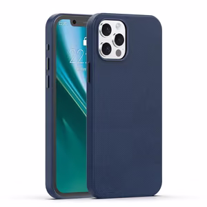Etteri Elegant Mag ümbris for iPhone 12 / 12 Pro 6,1'' tumesinine