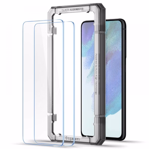 Spigen ALM Glas.tR karastatud klaas Samsung Galaxy S21 FE jaoks - 2 tk.