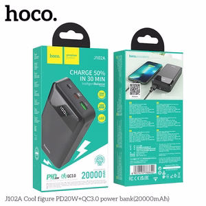 Powerbank Hoco 20000 mAh QC3.0 PD 3A 20W J102A must