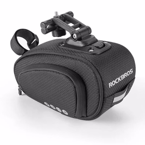 Rockbros C40 sadulaalune jalgrattakott - must