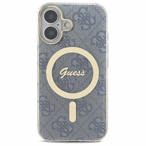 Guess IML 4G MagSafe iPhone 16 Ümbris - sinine
