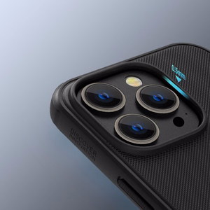 Nillkin Super Frosted Shield Pro ümbris iPhone 14 Pro tagaküljele sinine