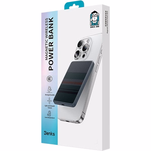 Benks akupank 10000mAh MP16 ArmorGo Aurora Light – Type C – magnetiline, induktsioonlaadimisega
