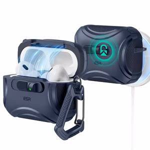 ESR Cyber ​​FlickLock MagSafe Ümbris jaoks AirPods Pro 3 - Navy sinine