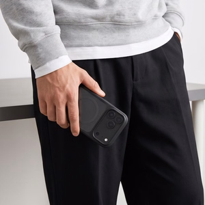 Tech-Protect MagOne CC MagSafe ümbris 2 karastatud klaasiga mudelitele iPhone 18 Pro Max / 17 Pro Max, läbipaistev must