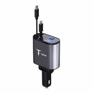 Autolaadija T-PHOX Flexit 4in1 86W, hall