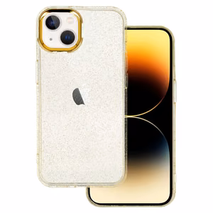 Tel Protect Gold Glitter ümbris iPhone 14 kuldne